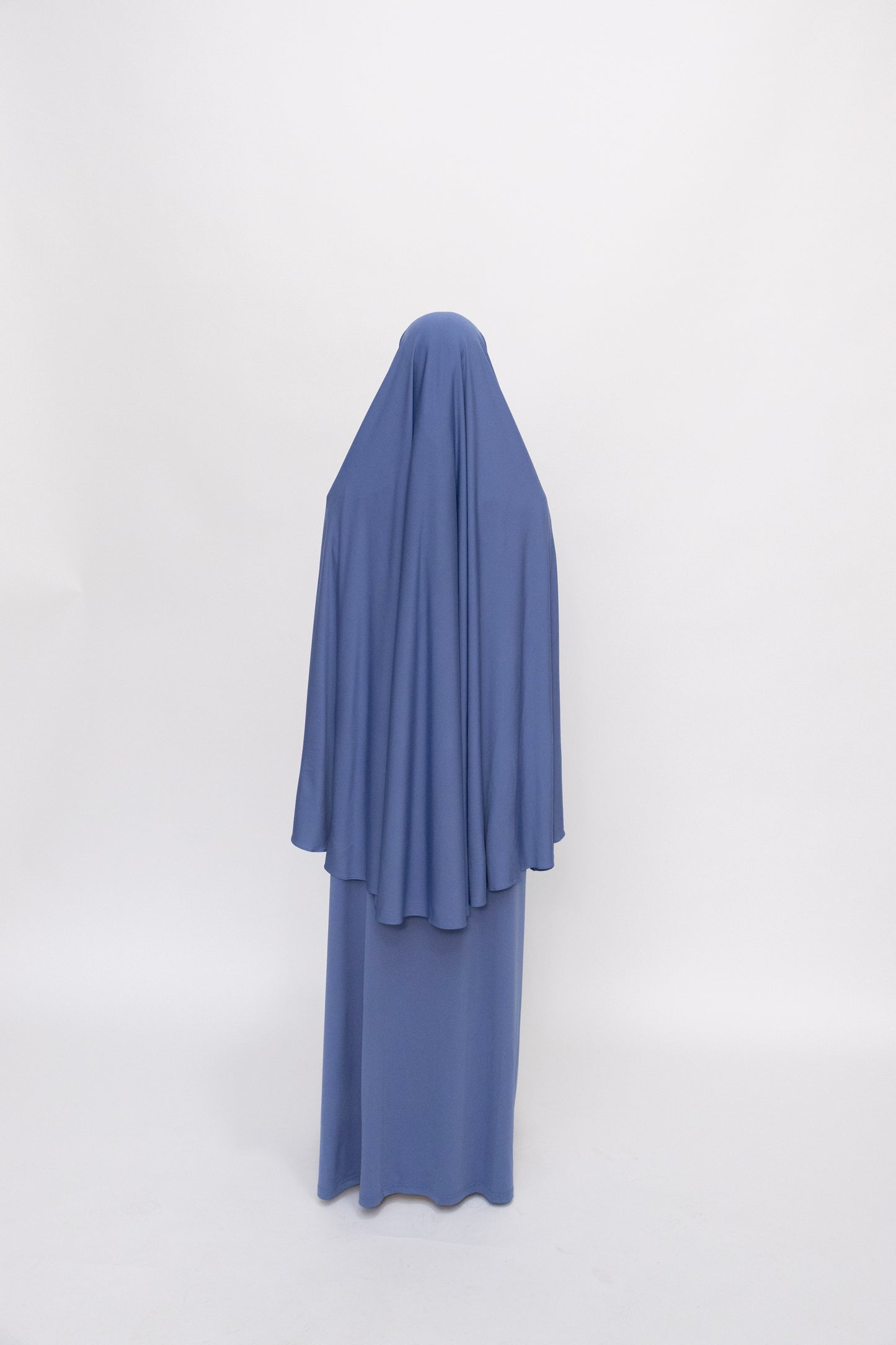 Premium Jersey Khimaar set - Saphire Mist