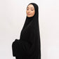 Premium Jersey Khimaar set - Black