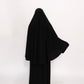 Premium Jersey Khimaar set - Black