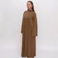Premium Jersey Khimaar set -  Walnut