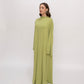 Premium Jersey Khimaar set - Pistachio