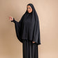 Premium Jersey Khimaar set - Black